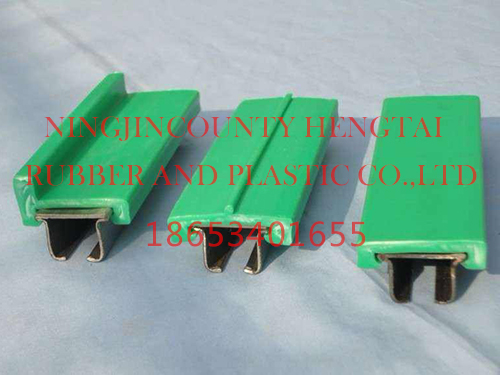 Polyethylene towing rail