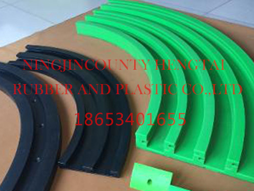 Polymer polyethylene guide rail